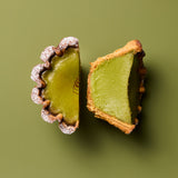 Baked Japanese Cheese Tart (Kyoto Matcha)