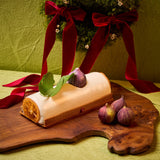 Bûche de Noël (Mont Blanc - Chocolate and Blood Orange) 聖誕樹頭蛋糕（栗子朱古力血橙）