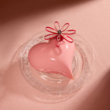 Heart Shaped Raspberry Mousse with Dubai Chocolate Filling Cake (1.5 Pounds)心形紅莓慕斯開心果蛋糕 (1.5磅)