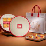 Lung King Heen Preserved Eggs and Pickled Ginger Mooncakes (6 pcs)  龍景軒子薑皮蛋月餅 (六件裝)