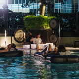 September 12 - 1 hour 45 mins Full Moon Floating Sound Bath 1小時45分鐘滿月頌缽音療體驗