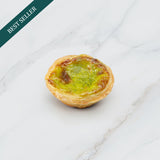 Pandan and Kaya Macanese Egg Tart (2 pieces) 班蘭咖吔葡式蛋撻 (2件)