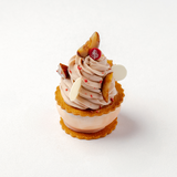 Chestnut-Cherry-Vanilla Cake 栗子櫻桃雲呢拿蛋糕