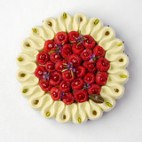 Sicilian Pistachio-68%Chocolate-Raspberry Cake (2 Pounds) 西西里開心果朱古力紅莓蛋糕（2磅）