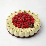 Sicilian Pistachio-68%Chocolate-Raspberry Cake (2 Pounds) 西西里開心果朱古力紅莓蛋糕（2磅）