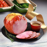 Clementine Baked Smoked Gammon Ham, Honey Mustard Sauce + 4 Side Dishes (2 - 2.5kg, for 4 - 6 persons) 橙香焗煙燻金門火腿、蜜糖芥茉醬 (2 - 2.5公斤) 伴四款配菜 (供四至六人享用)